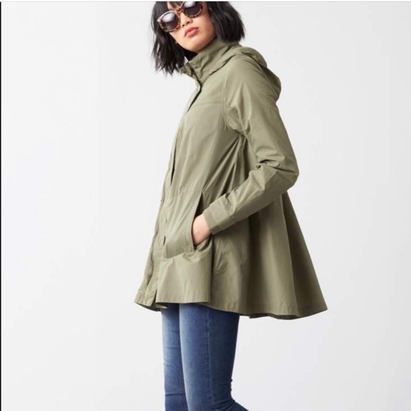 The North Face Womens Flychute Wind Resistant Navy Blue A-Line Jacket Medium - Picture 9 of 9